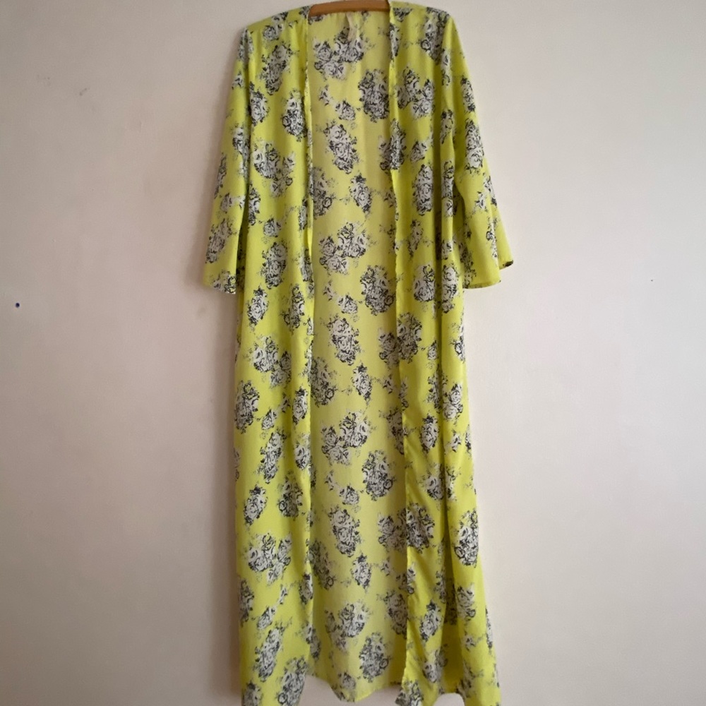 Anthropologie Kimono Robe Duster by Primi